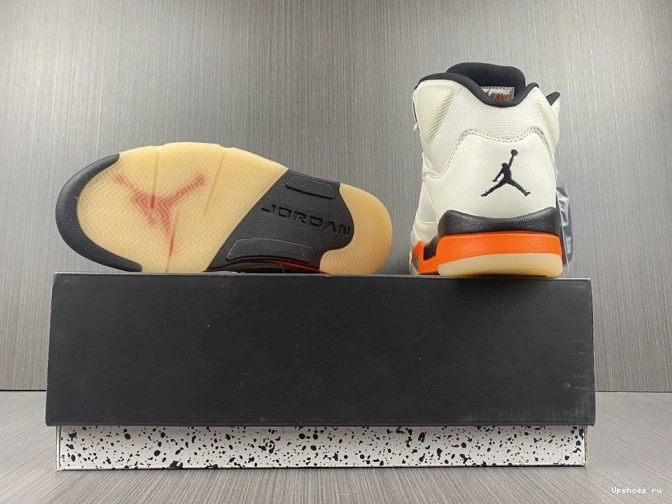 Orange Retro Air DC1060-100 Jordan 5 Total 1015